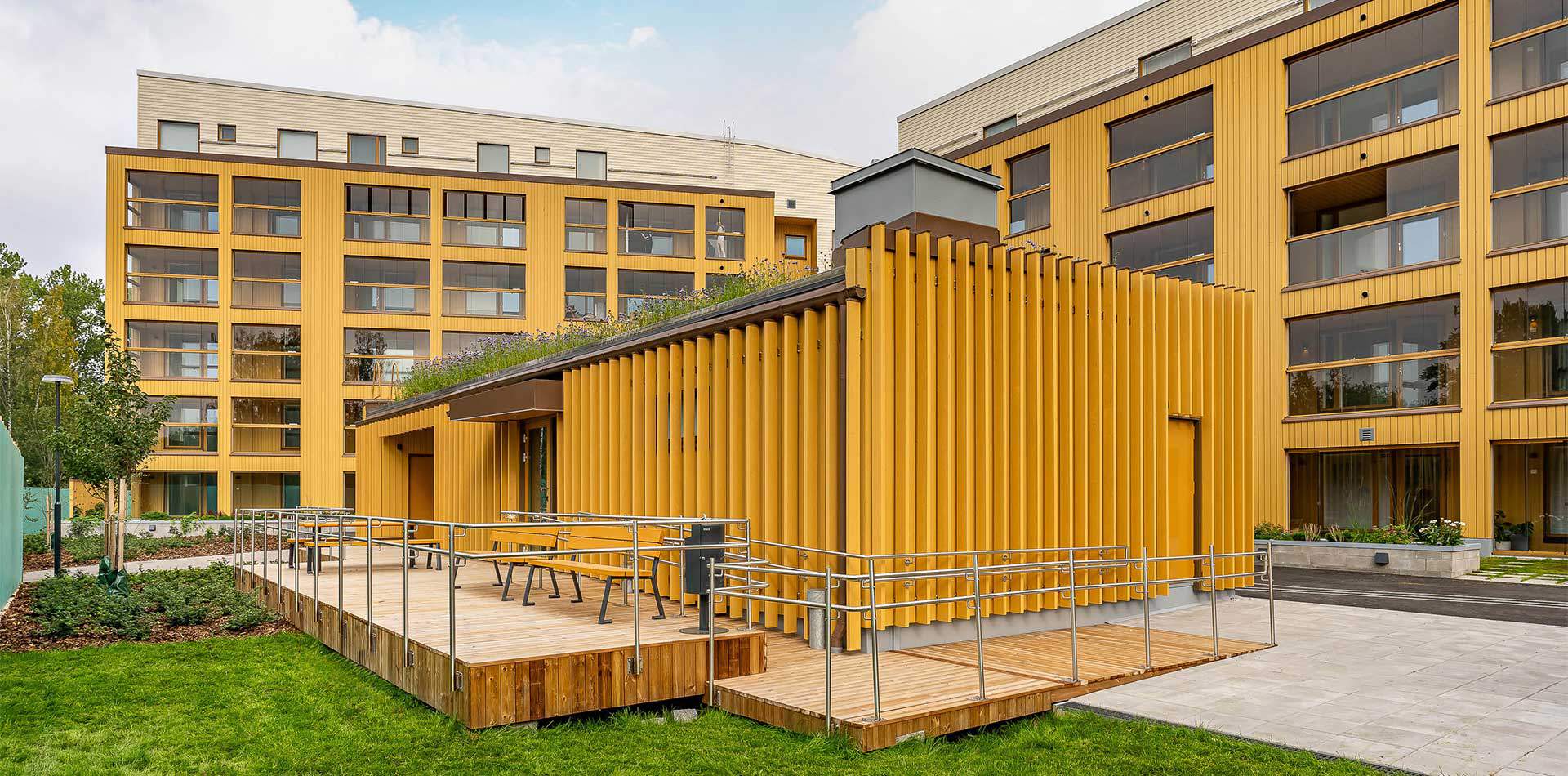 Kestävä asuminen ihastuttaa Tapiolan Tuulikellon asukkaita